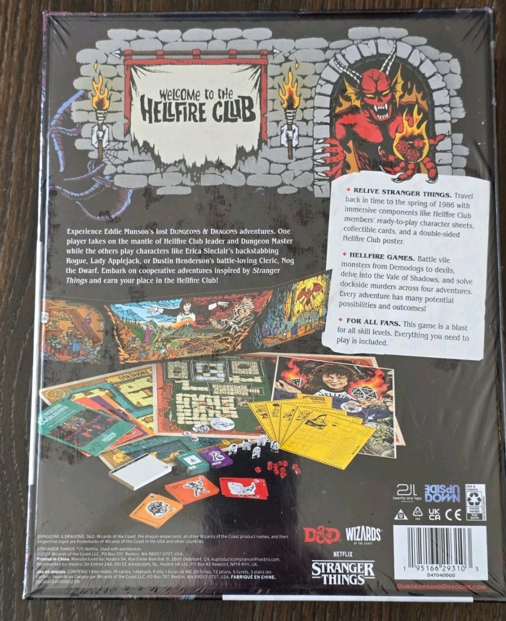 Dungeons & Dragons Stranger Things: Welcome to the Hellfire Club