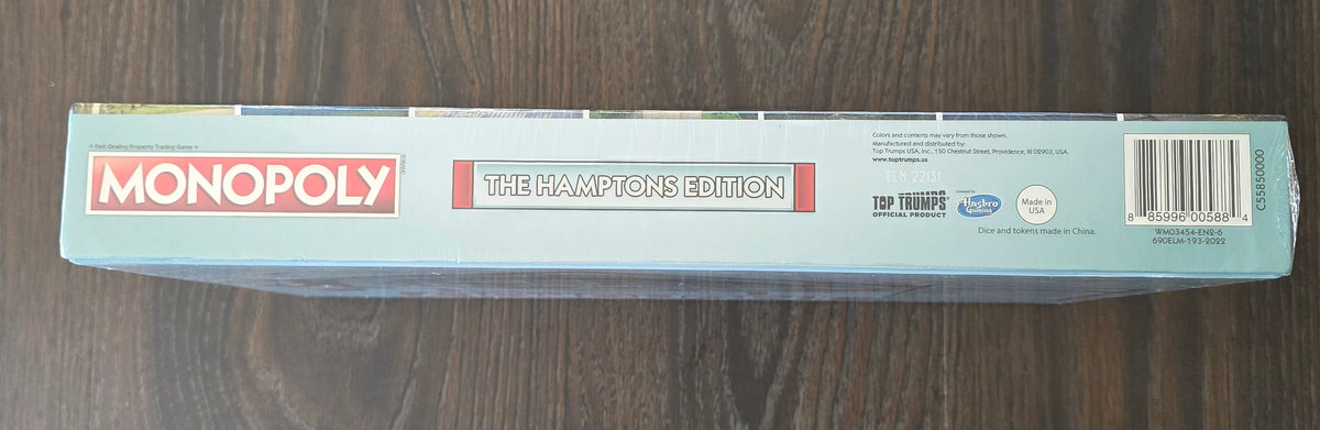 Monopoly The Hamptons Edition sealed packaging