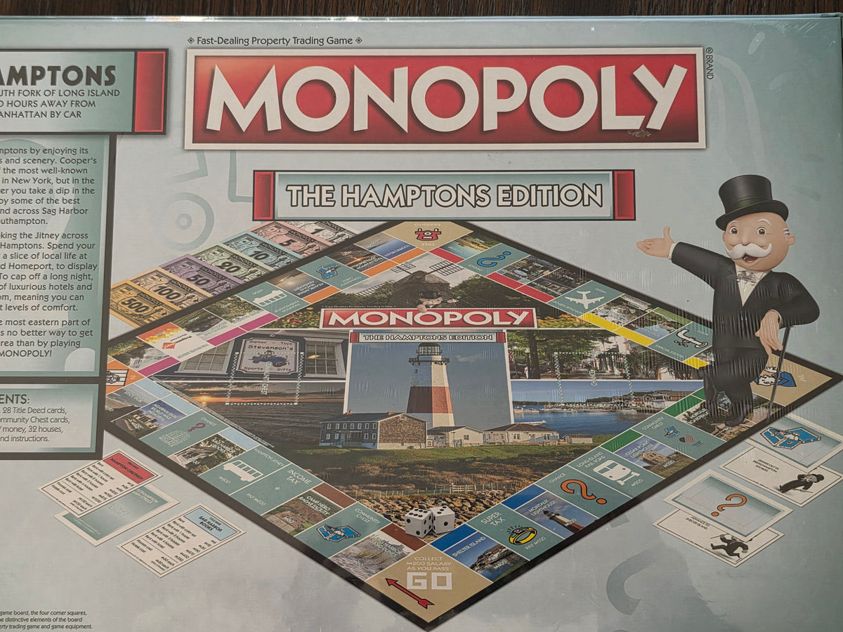 Monopoly The Hamptons Edition sealed packaging