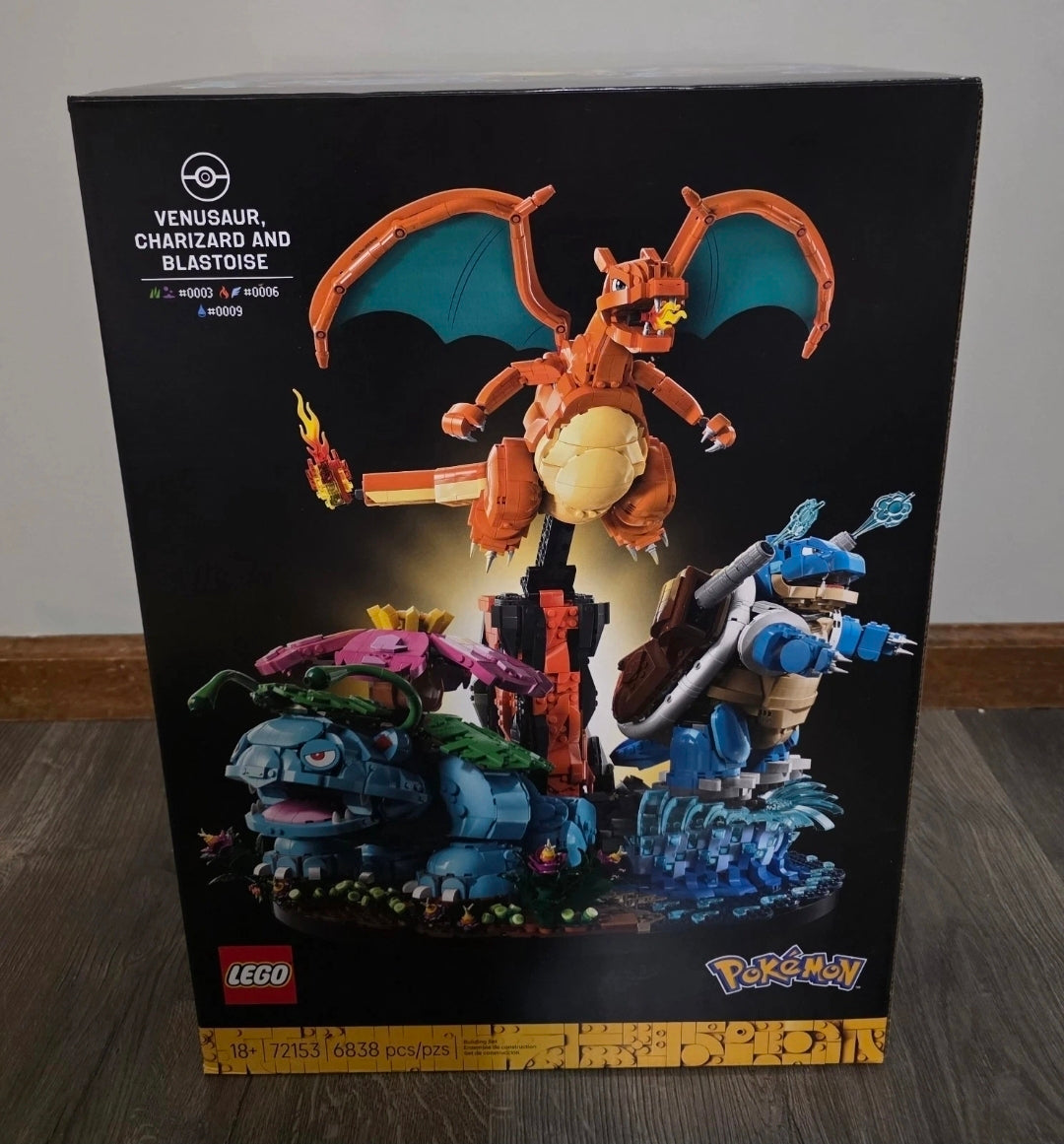 LEGO Pokémon 72153 factory sealed box, view 1
