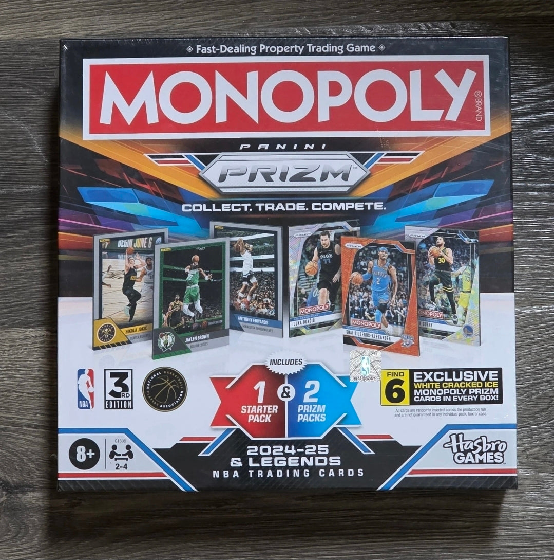 Monopoly Panini Prizm NBA 3rd Edition 2024–25 sealed box
