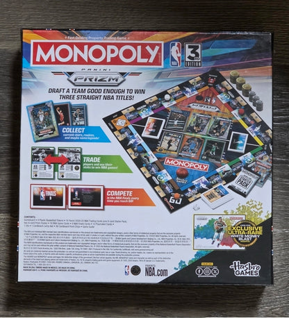 Monopoly Panini Prizm NBA 3rd Edition 2024–25 sealed box