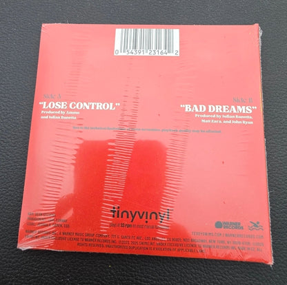 Teddy Swims Lose Control / Bad Dreams sealed orange 4-inch Tiny Vinyl