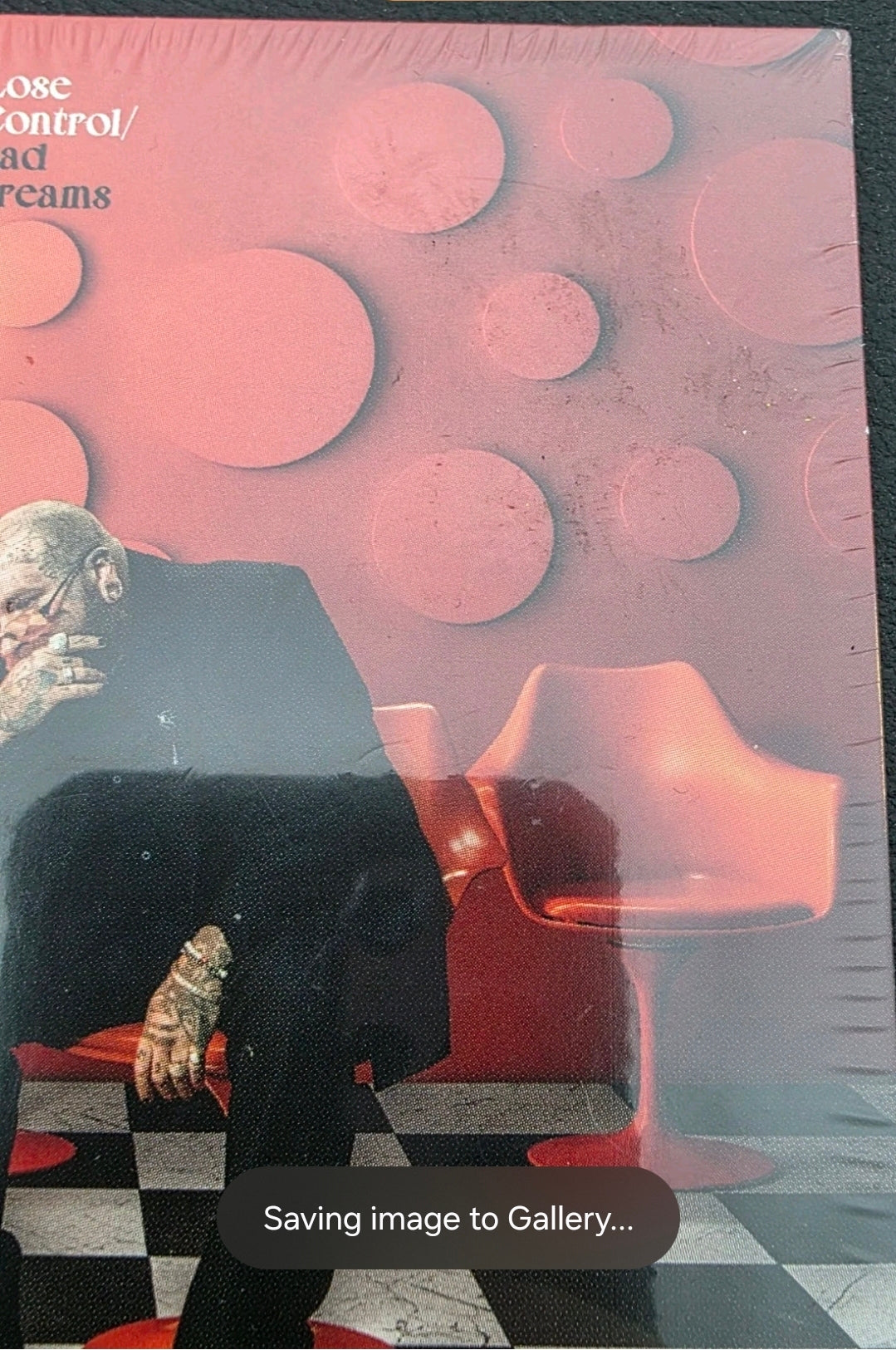 Teddy Swims Lose Control / Bad Dreams sealed orange 4-inch Tiny Vinyl