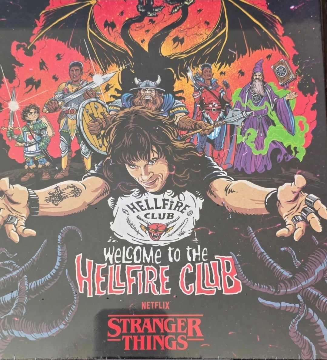 Back of sealed Hellfire Club game box