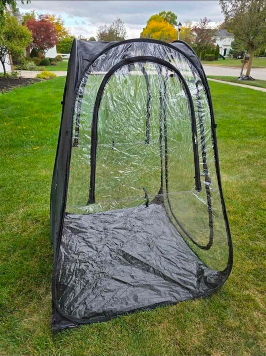 Portable weather tent and accessories