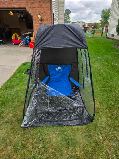 Portable weather tent and accessories